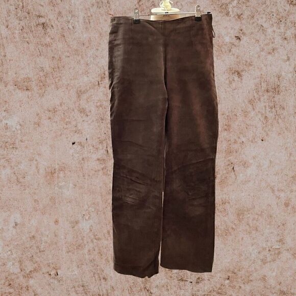 Sienna Studio Fine Suede Pants / SZ: 4 - Picture 1 of 6